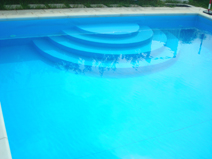 piscina con scala centrale San Bito lo Capo, Trapani